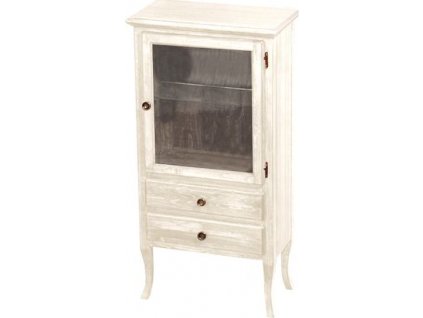 SAPHO KOUPELNOVÁ SKŘÍŇKA RETRO -PRAVÁ 60X120X38 CM | BÍLÁ
