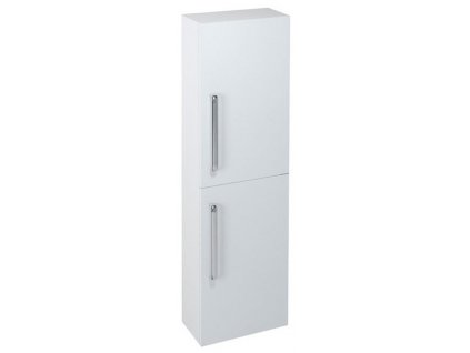 SAPHO VYSOKÁ KOUPELNOVÁ SKŘÍŇKA THEIA 40X138X19,3 CM | BÍLÁ
