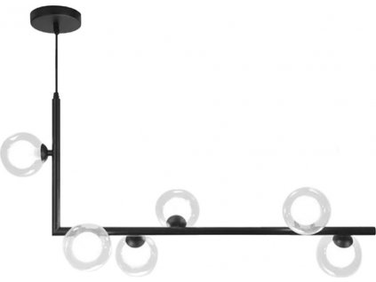 TOOLIGHT KOVOVÁ ZÁVĚSNÁ LAMPA GEO A | ČERNÁ