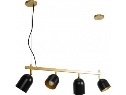 TOOLIGHT ZÁVĚSNÉ SVÍTIDLO LINDA SET 4 | ZLATOČERNÉ