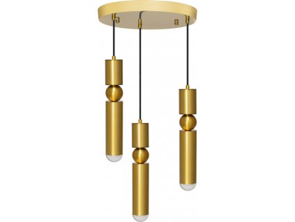 TOOLIGHT ZÁVĚSNÁ STROPNÍ LAMPA BEAM SET  | ZLATÁ