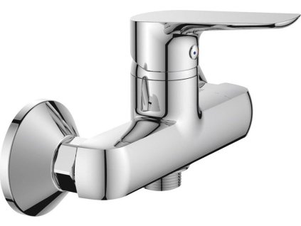AQUALINE NÁSTĚNNÁ SPRCHOVÁ BATERIE LOTTA ROZTEČ 150 MM | CHROMOVÁ