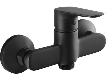 AQUALINE NÁSTĚNNÁ DŘEZOVÁ BATERIE 3/4" LOTTA | ČERNÁ MATNÁ