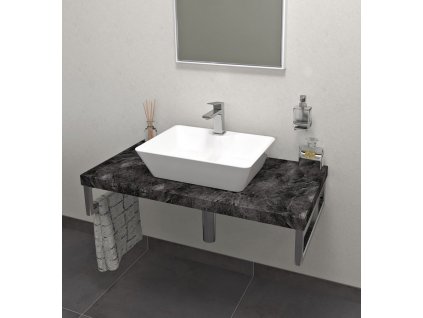 SAPHO DESKA POD UMYVADLO AVICE 110X50 CM | ŠTÍPANÝ KÁMEN