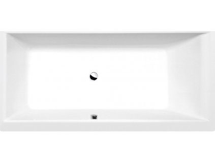 POLYSAN OBDÉLNÍKOVÁ VANA CLEO 180X90X48 CM | BÍLÁ MATNÁ