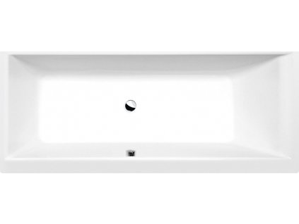 POLYSAN OBDÉLNÍKOVÁ VANA CLEO 180X80X48 CM | BÍLÁ MATNÁ