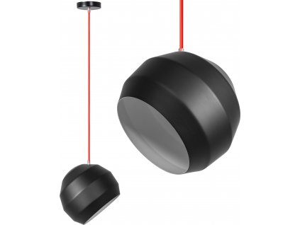 TOOLIGHT ZÁVĚSNÁ LAMPA MODERNA | ČERNÁ