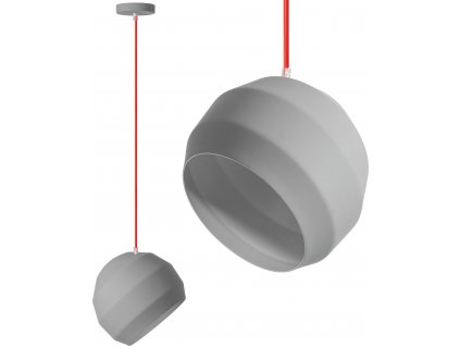 TOOLIGHT ZÁVĚSNÁ LAMPA MODERNA | ŠEDÁ
