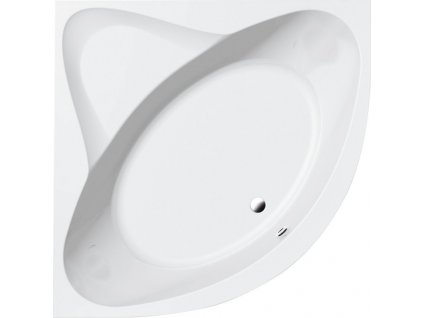 AQUALINE ROHOVÁ VANA DYJE 150X150X42 CM | BÍLÁ