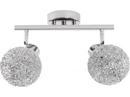 TOOLIGHT STROPNÍ LAMPA VE TVARU KOULE GLAMOUR 2 | CHROM