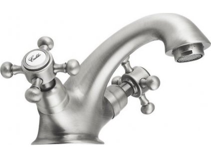 SAPHO OTOČNÁ UMYVADLOVÁ BATERIE ANTEA, 65 MM | MATNÁ STŘÍBRNÁ
