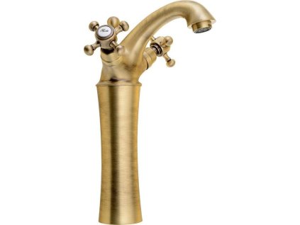 SAPHO OTOČNÁ UMYVADLOVÁ BATERIE ANTEA, 245 MM | MATNÁ ZLATÁ
