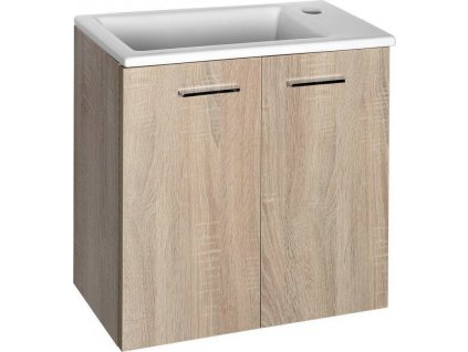 AQUALINE UMYVADLOVÁ SKŘÍŇKA ZOJA  49X50X24,5 CM | DUB PLATIN
