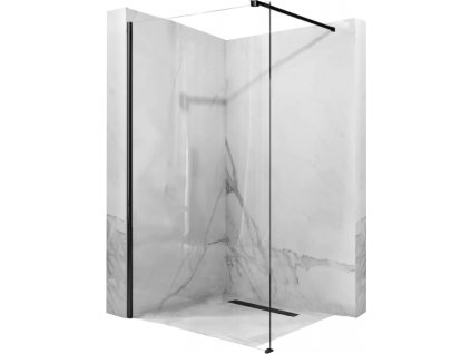 REA SPRCHOVÁ ZÁSTĚNA AERO 110 CM | MATNÁ ČERNÁ