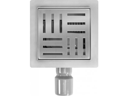 REA ODTOK CROSS 150X150 | STŘÍBRNÝ