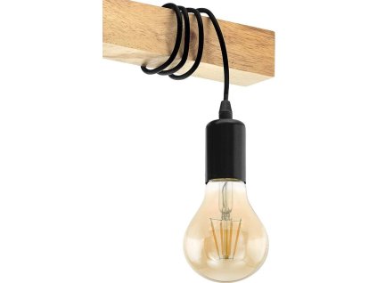 TOOLIGHT ZÁVĚSNÉ SVÍTIDLO BOHO LINE | PŘÍRODNÍ/ČERNÉ