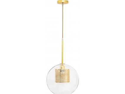 TOOLIGHT ZÁVĚSNÉ SVÍTIDLO GLASS LOFT 20 CM | ZLATÉ