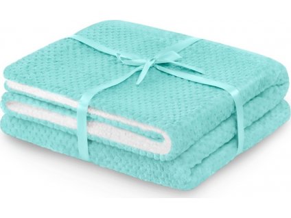AMELIAHOME LUXUSNÍ HŘEJIVÁ DEKA SHLEEPY | TYRKYSOVÁ