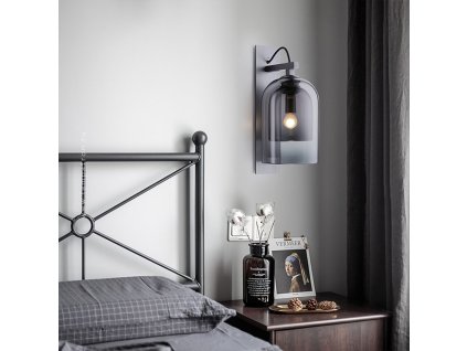 TOOLIGHT NÁSTĚNNÁ LAMPA APP1207-1W | ČERNÁ