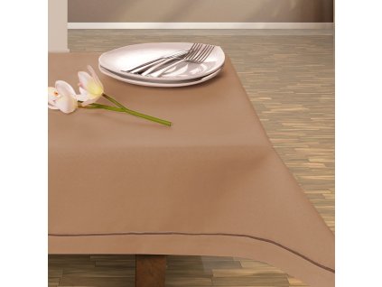 DECOR TEPHANI UBRUS LORAINE S LEMOVÁNÍM | BÉŽOVÝ