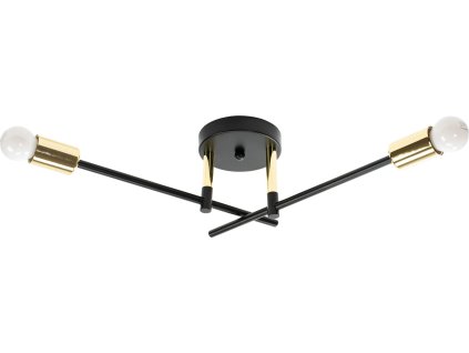 TOOLIGHT NÁSTĚNNÁ LAMPA APP1119-2W | ČERNÁ