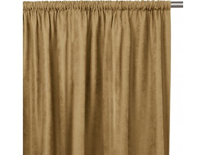 HOMEDE ZÁVĚS MILANA S TUNELEM 5 CM | HNĚDÝ