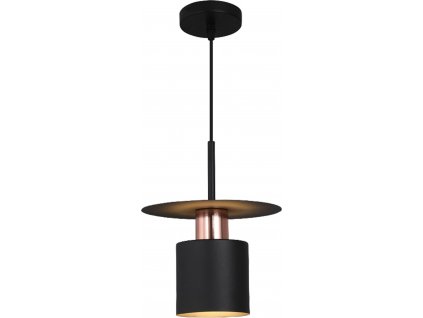 TOOLIGHT ZÁVĚSNÉ SVÍTIDLO APP1145-1CP | ČERNÉ/ROSE GOLD