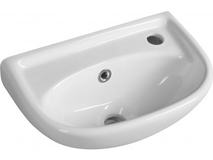 AQUALINE KERAMICKÉ UMÝVÁTKO 40X25 CM | BÍLÉ