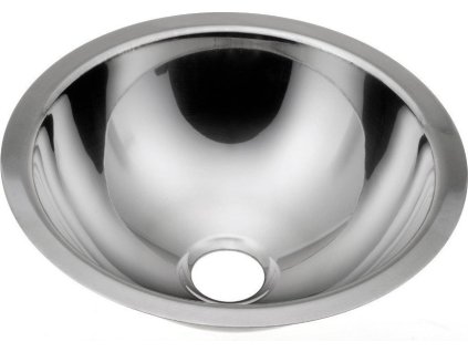 NOFER ZÁPUSTNÉ NEREZOVÉ UMYVADLO NOFER , PRŮMĚR 305 MM | STŘÍBRNÉ