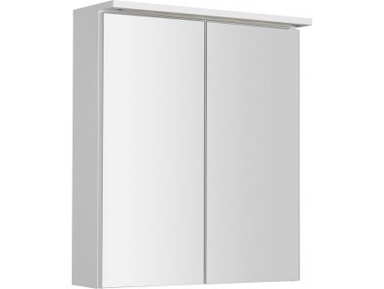 AQUALINE GALERKA S LED OSVĚTLENÍM KAWA STRIP 60X70X22 CM | BÍLÁ
