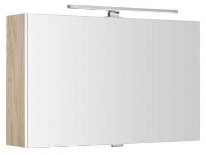 SAPHO ZRCADLOVÁ SKŘÍŇKA CLOE S VÝKLOPNÝMI DVÍŘKY A LED OSVĚTLENÍM 80X50X18 CM | JILM BARDINI
