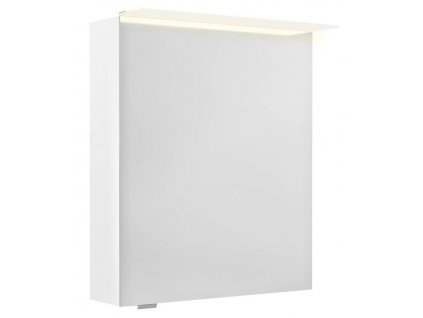 SAPHO ZRCADLOVÁ SKŘÍŇKA LINEX S LED OSVĚTLENÍM 60X70X15 CM | BÍLÁ