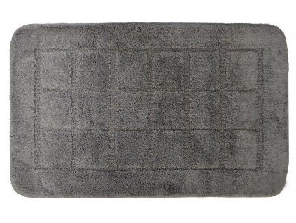 RIDDER KOUPELNOVÁ PŘEDLOŽKA DELHI  50X80 CM | TMAVĚ ŠEDÁ