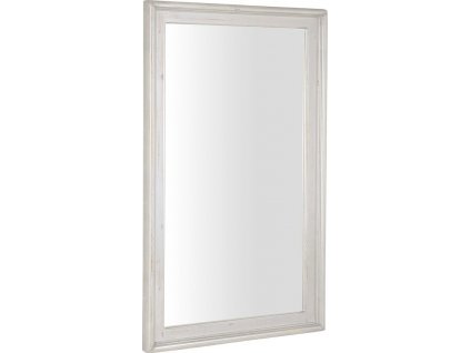 SAPHO ZRCADLO V DŘEVĚNÉM RÁMU RETRO 70X115 CM | STAROBÍLÝ RÁM