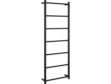 SAPHO NÁSTĚNNÝ DRŽÁK RUČNÍKŮ SHICK 50X134,4 CM | ČERNÝ MATNÝ