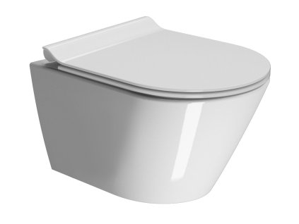 GSI ZÁVĚSNÁ WC MÍSA KUBE X  36X50 CM | BÍLÁ