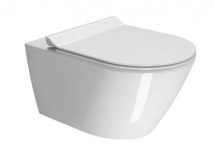 GSI ZÁVĚSNÁ WC MÍSA KUBE X 36X55 CM | BÍLÁ
