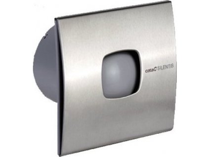 CATA AXIÁLNÍ KOUPELNOVÝ VENTILÁTOR S ČASOVAČEM SILENTIS 12 INOX T, PRŮMĚR 120 MM | NEREZOVÝ MATNÝ