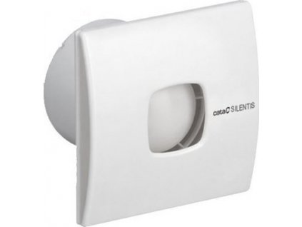 CATA AXIÁLNÍ KOUPELNOVÝ VENTILÁTOR S ČASOVAČEM SILENTIS 10 T, PRŮMĚR 100 MM | BÍLÝ