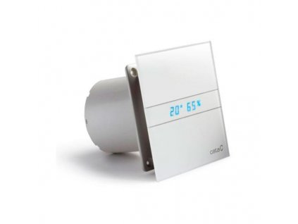 CATA AXIÁLNÍ KOUPELNOVÝ VENTILÁTOR S ČASOVAČEM A FUNKCÍ HYGRO E-120 GTH | BÍLÝ