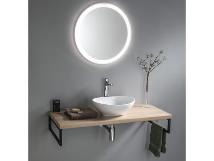 AQUALINE KOUPELNOVÁ SESTAVA VEGA 97,5 CM | DUB PLATIN