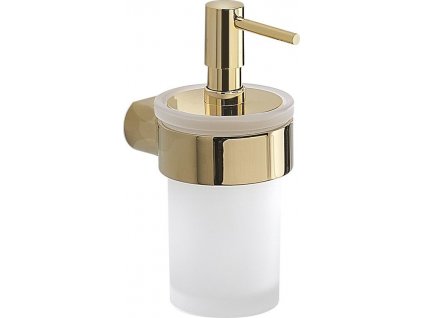 GEDY DÁVKOVAČ MÝDLA PIRENEI 110 ML | MLÉČNÉ SKLO, ZLATÁ