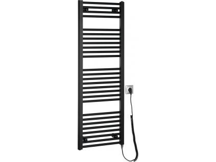 AQUALINE ELEKTRICKÝ TOPNÝ ŽEBŘÍK DIRECT-E 45X132 CM, 400 W | ČERNÝ