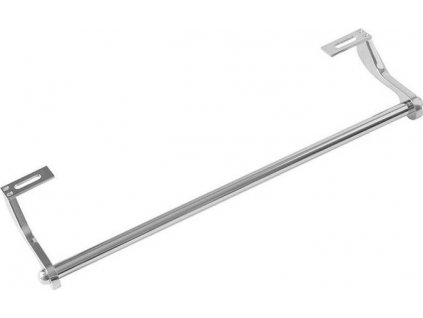 KERASAN DRŽÁK RUČNÍKŮ POD UMYVADLO WALDORF 40 CM | STŘÍBRNÝ