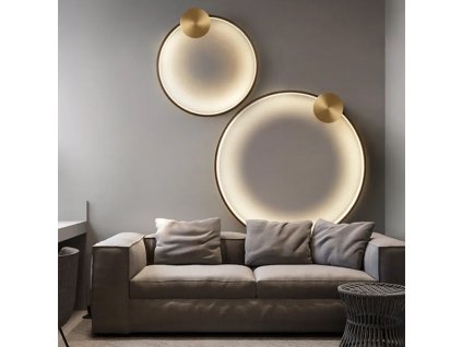 TOOLIGHT NÁSTĚNNÉ LED SVÍTIDLO MINIM 30 CM | MATNÉ ZLATÉ