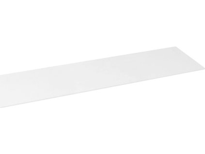 SAPHO DESKA ROCKSTONE 165,4X1,2X44 CM | BÍLÁ MATNÁ