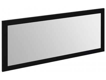 SAPHO ZRCADLO V RÁMU TREOS 1100X500 MM | ČERNÝ MATNÝ RÁM