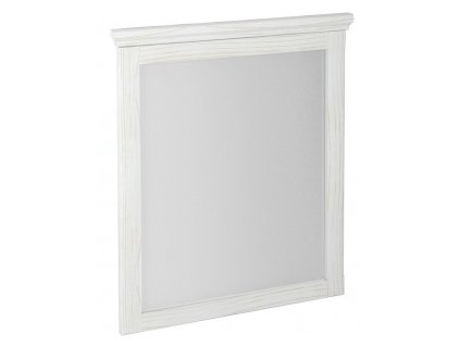 SAPHO ZRCADLO V DŘEVĚNÉM RÁMU CROSS 60X80 CM | STAROBÍLÝ RÁM