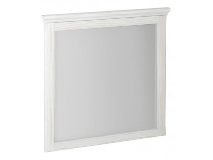 SAPHO ZRCADLO V DŘEVĚNÉM RÁMU CROSS 70X80 CM | STAROBÍLÝ RÁM