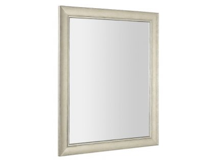 SAPHO ZRCADLO V DŘEVĚNÉM RÁMU CORONA 72,8X92,8 CM | CHAMPAGNE